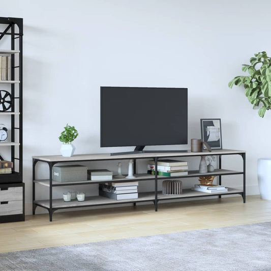 TV-Møbel Sonoma Grå TV-benk 200x30x50 cm