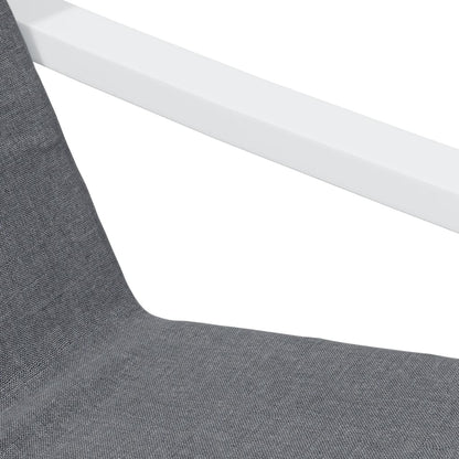 Lenestol Grå mørkegrå stoff