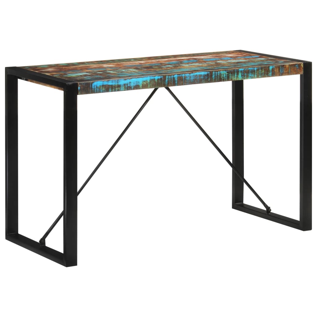 Spisebord Kjøkkenbord Tre 120x55x76 cm gjenvunnet heltre