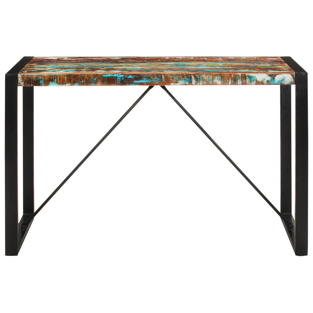 Spisebord Kjøkkenbord Tre 120x55x76 cm gjenvunnet heltre