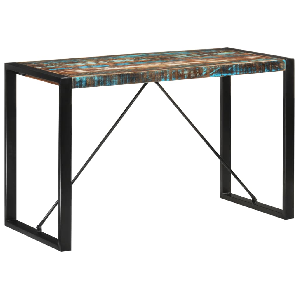 Spisebord Kjøkkenbord Tre 120x55x76 cm gjenvunnet heltre