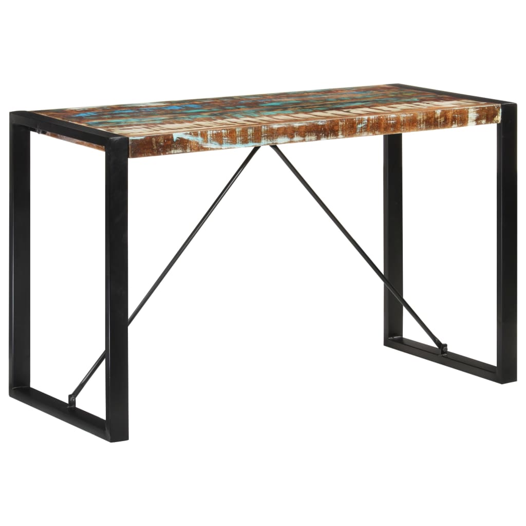 Spisebord Kjøkkenbord Tre 120x55x76 cm gjenvunnet heltre