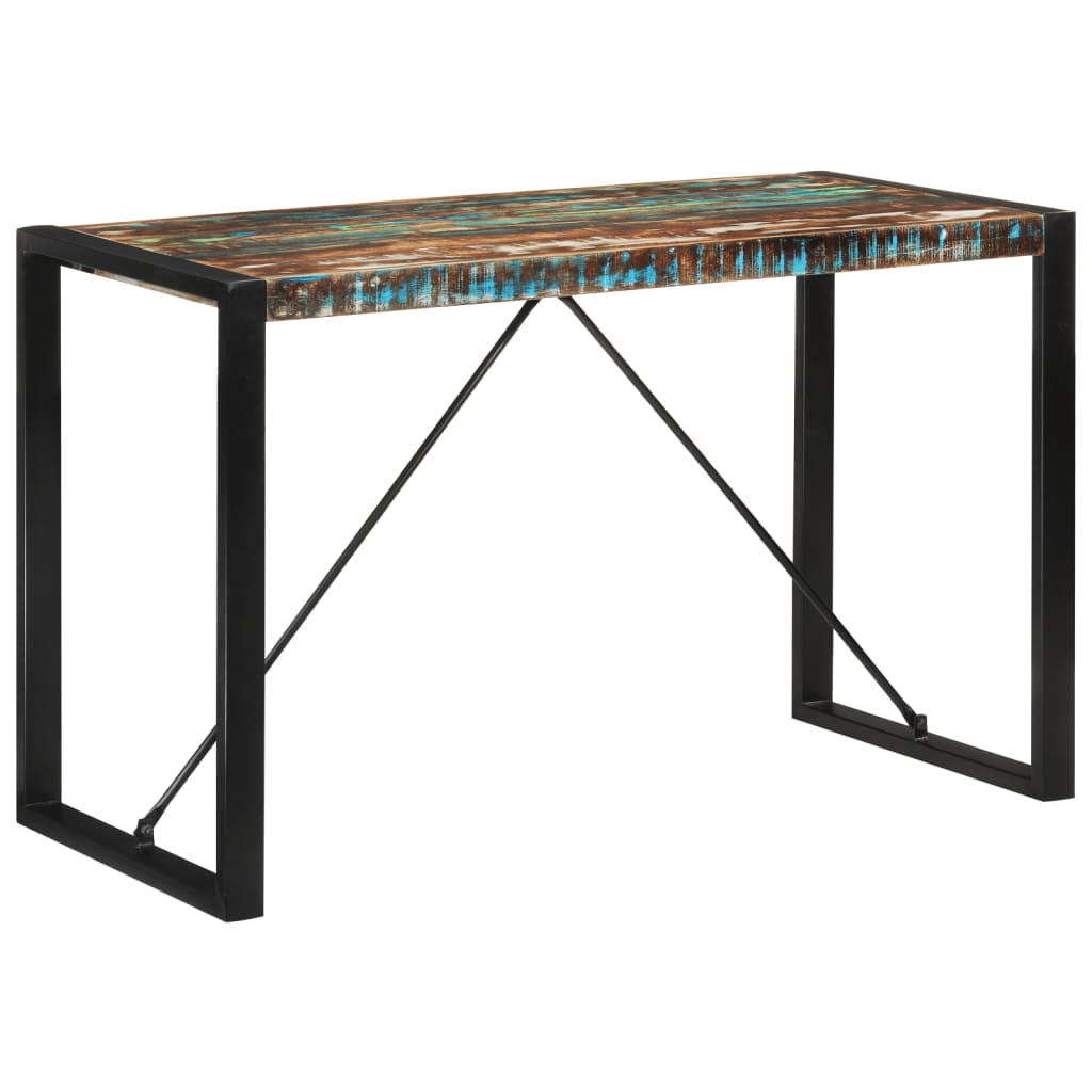 Spisebord Kjøkkenbord Tre 120x55x76 cm gjenvunnet heltre
