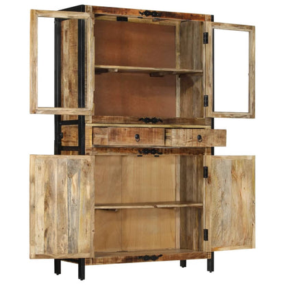 Skap Tre 100x40x175 cm grov heltre mango