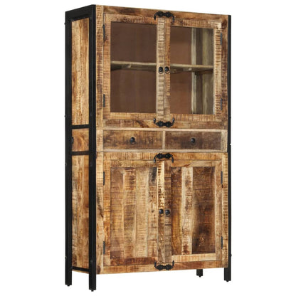 Skap Tre 100x40x175 cm grov heltre mango