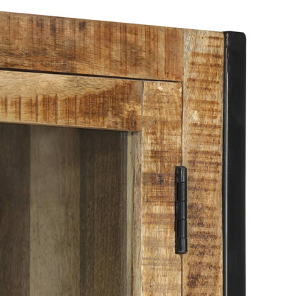 Skap Tre 100x40x175 cm grov heltre mango