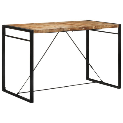 Barbord 175x90x110 cm grovt heltre mangotre