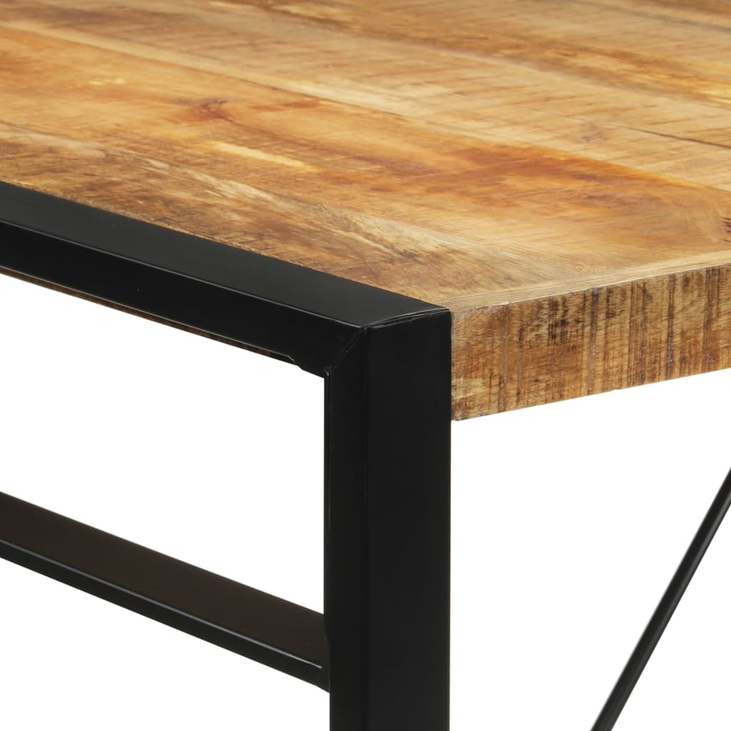 Barbord 175x90x110 cm grovt heltre mangotre