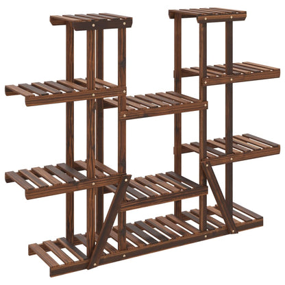 Utendørs Blomsterstativ DIV. 110x25x110,5 cm heltre gran