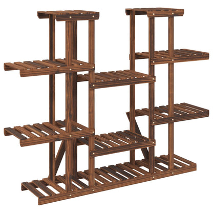 Utendørs Blomsterstativ DIV. 110x25x110,5 cm heltre gran