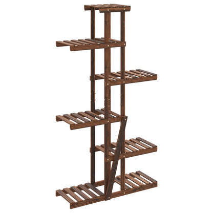 Utendørs Blomsterstativ DIV. 75x25x140,5 cm heltre gran