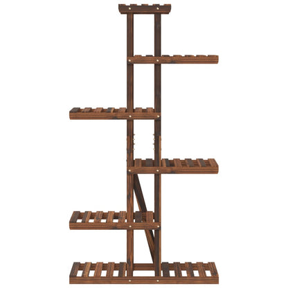 Utendørs Blomsterstativ DIV. 75x25x140,5 cm heltre gran