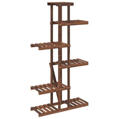Utendørs Blomsterstativ DIV. 75x25x140,5 cm heltre gran