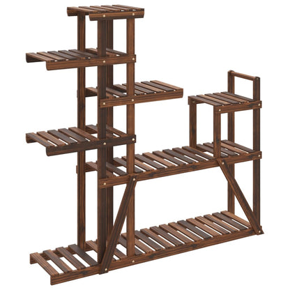 Utendørs Blomsterstativ DIV. 110x25x111 cm heltre gran