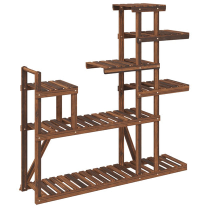 Utendørs Blomsterstativ DIV. 110x25x111 cm heltre gran