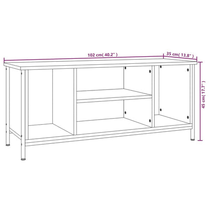 TV-Møbel Sonoma Eik Tv-benk 102x35x45 cm