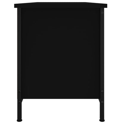 TV-Møbel Svart TV-benk med dører 102x35x45 cm
