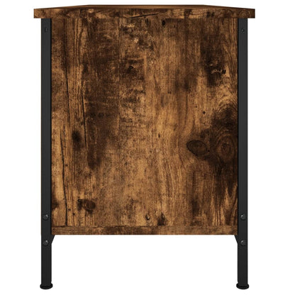 TV-Møbel Røkt Eik TV-benk med dører 102x35x45 cm