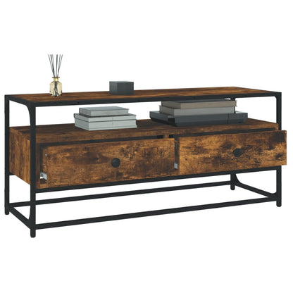 TV-Møbel Røkt Eik TV-benk 100x35x45 cm