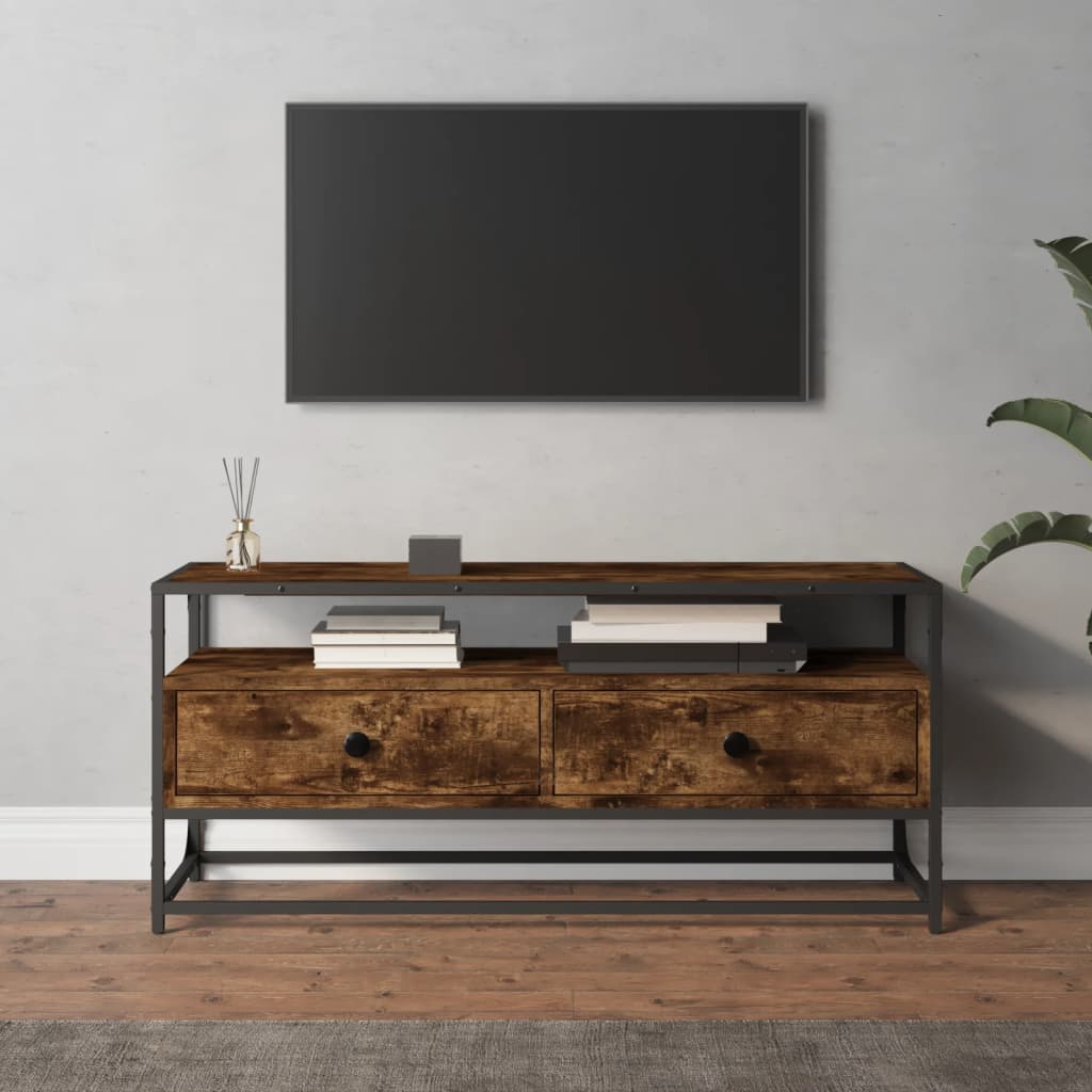 TV-Møbel Røkt Eik TV-benk 100x35x45 cm