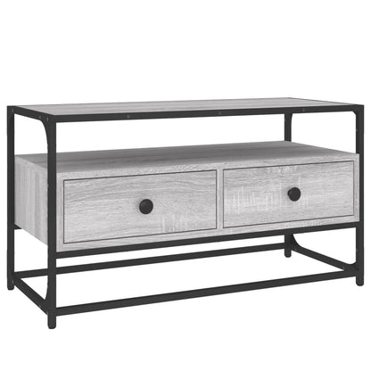 Skoskap Skohylle Skobenk Sonoma Grå 100x35x55 cm