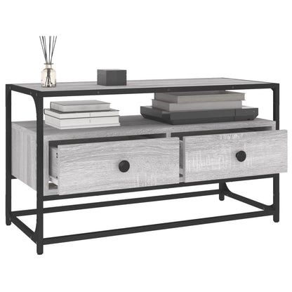 Skoskap Skohylle Skobenk Sonoma Grå 100x35x55 cm