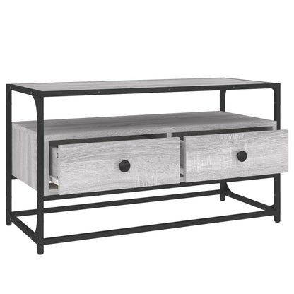 Skoskap Skohylle Skobenk Sonoma Grå 100x35x55 cm