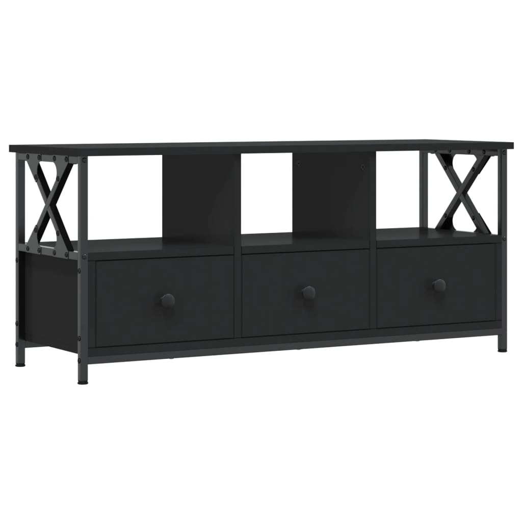 TV-Møbel Svart TV-benk 102x33x45 cm