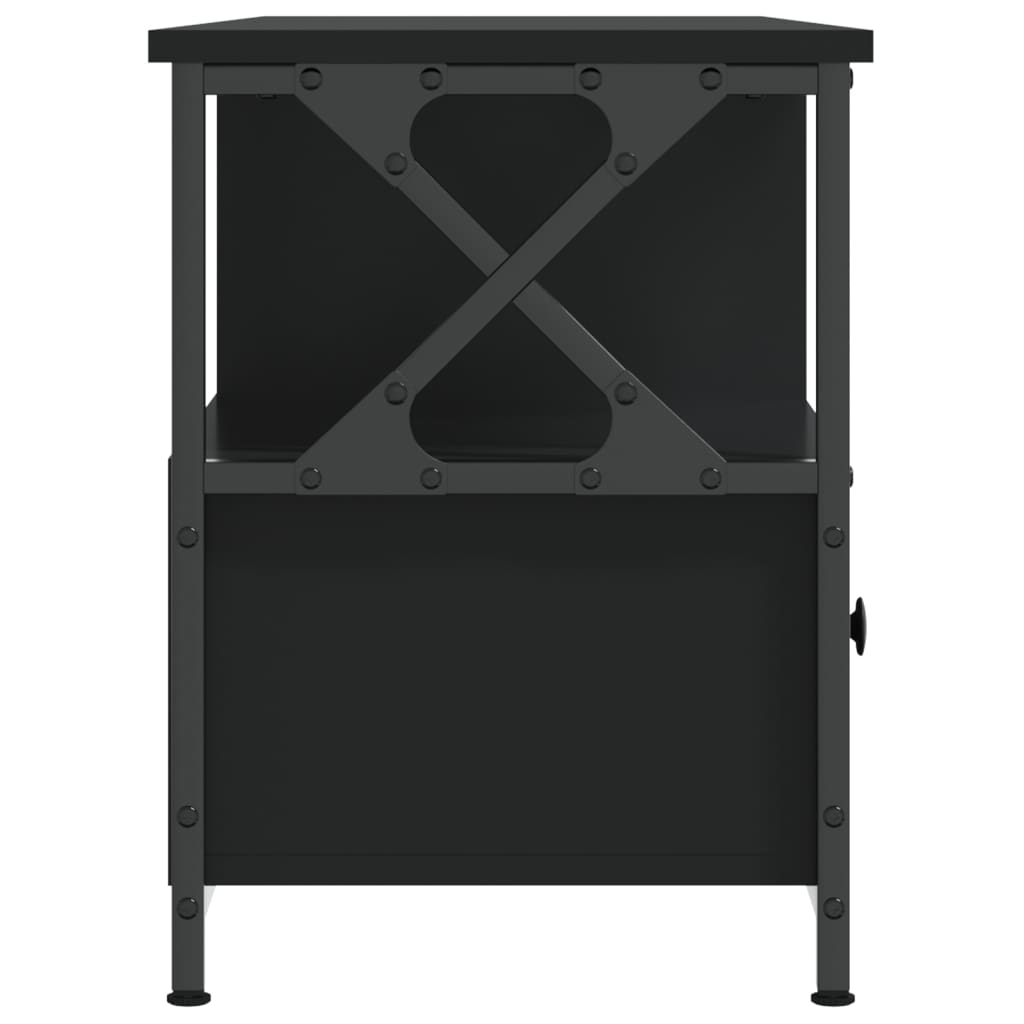 TV-Møbel Svart TV-benk 102x33x45 cm