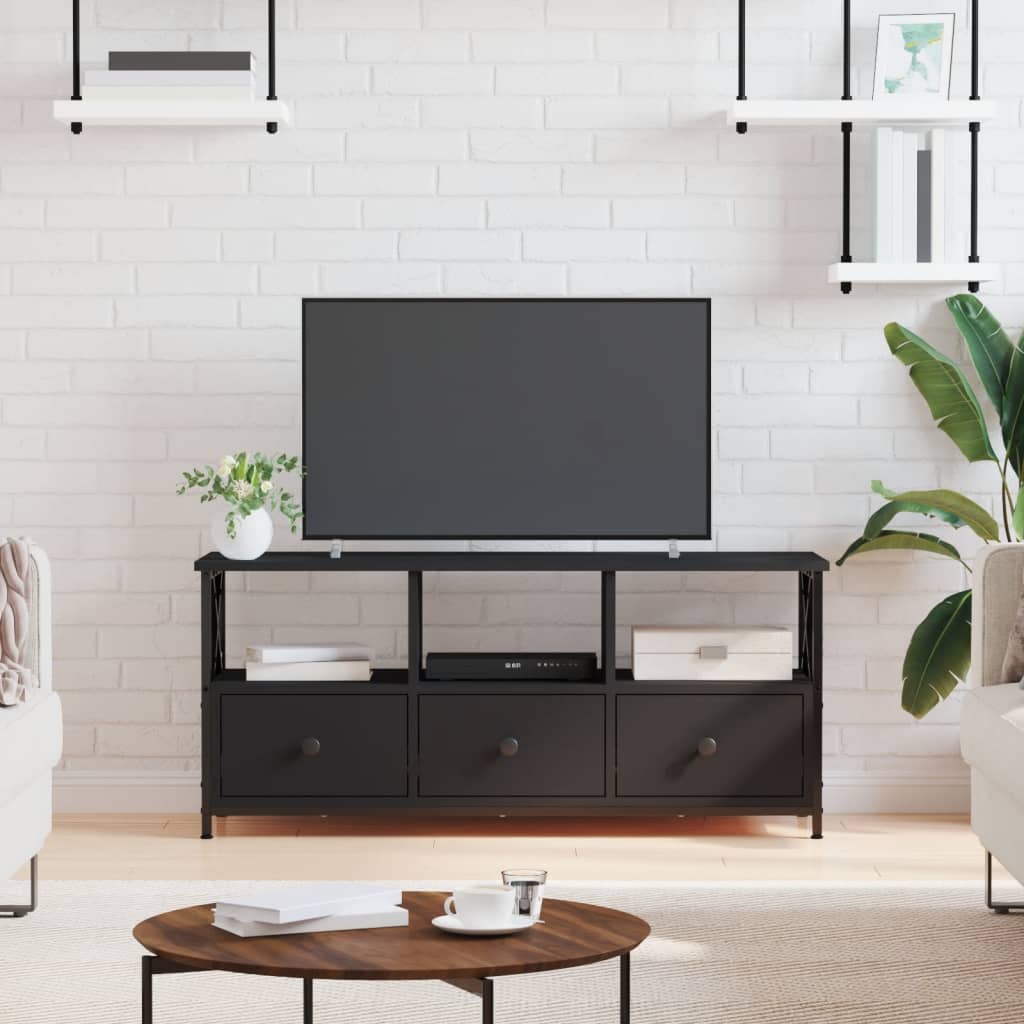 TV-Møbel Svart TV-benk 102x33x45 cm