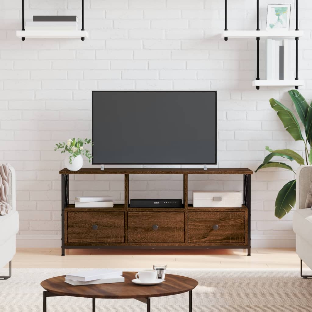 TV-Møbel Brun Eik TV-benk 102x33x45 cm