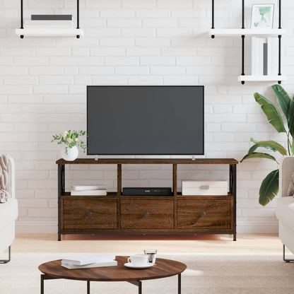 TV-Møbel Brun Eik TV-benk 102x33x45 cm