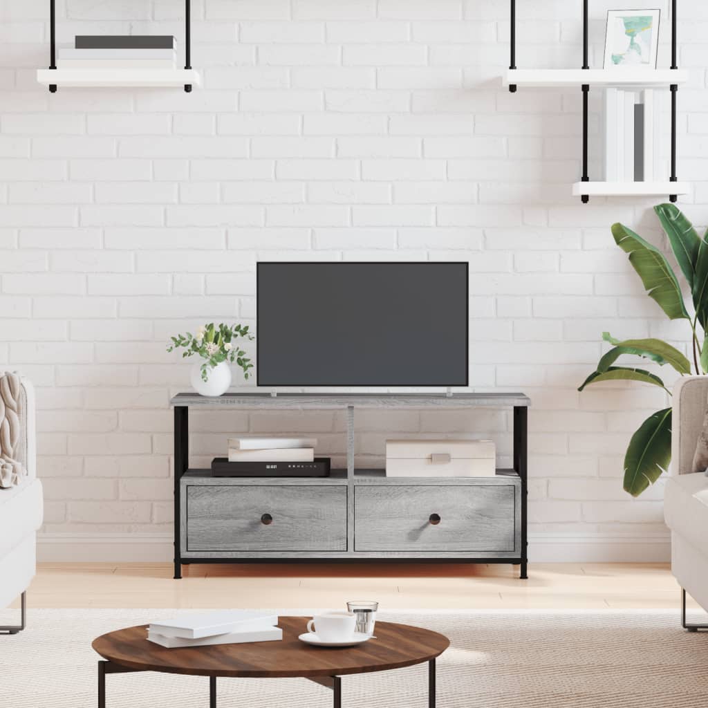 TV-Møbel Sonoma Grå TV-benk 90x33x45 cm