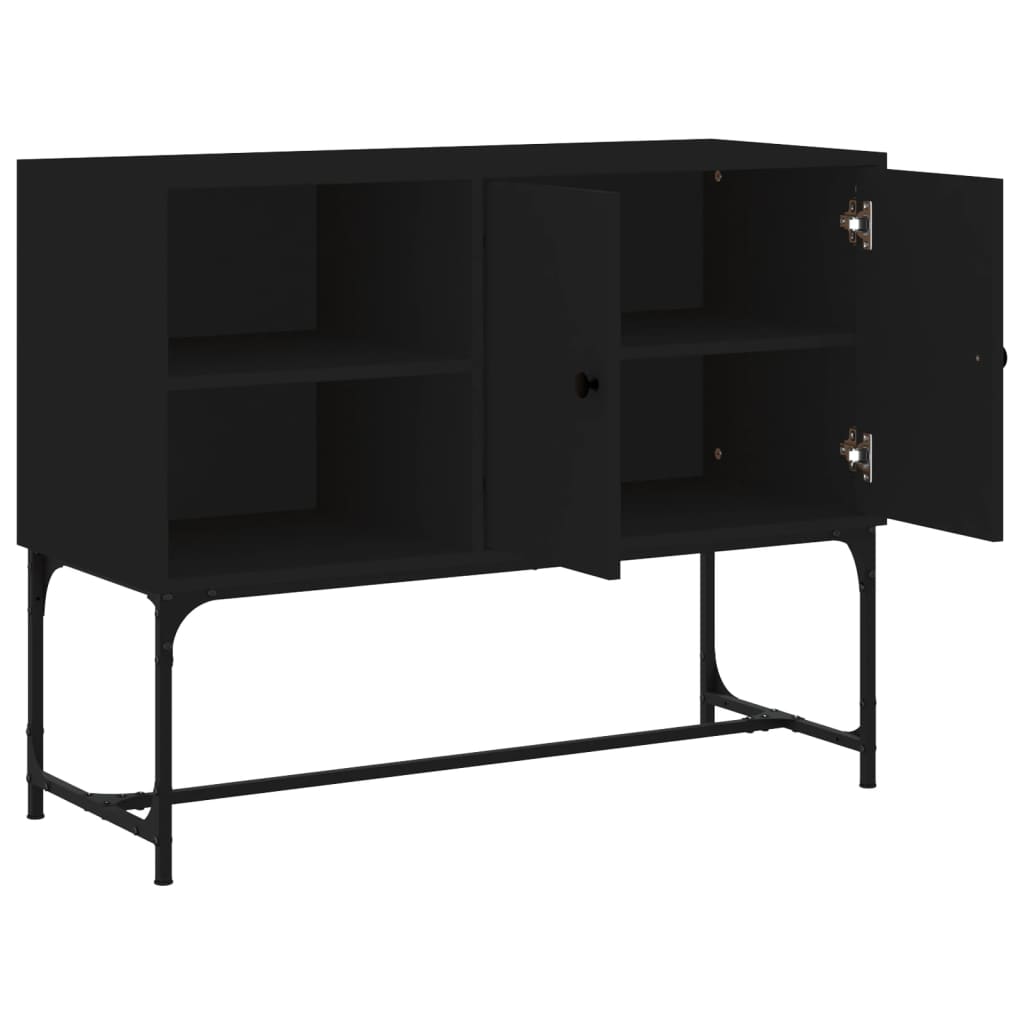 Skjenk Svart 100x40x79,5 cm
