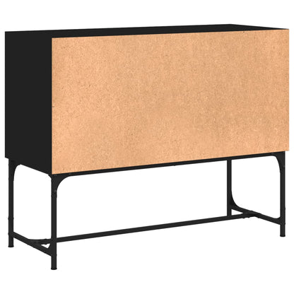 Skjenk Svart 100x40x79,5 cm