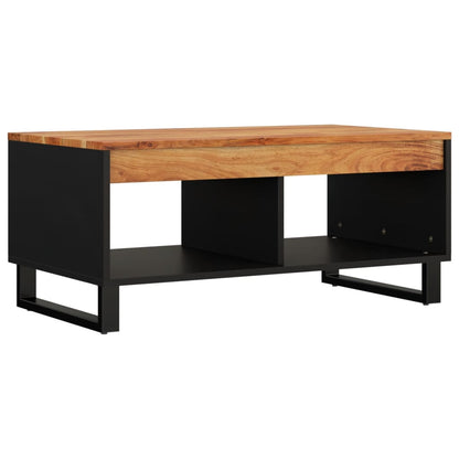 Salongbord Sofabord Tre heltre akasie 90x50x40 cm