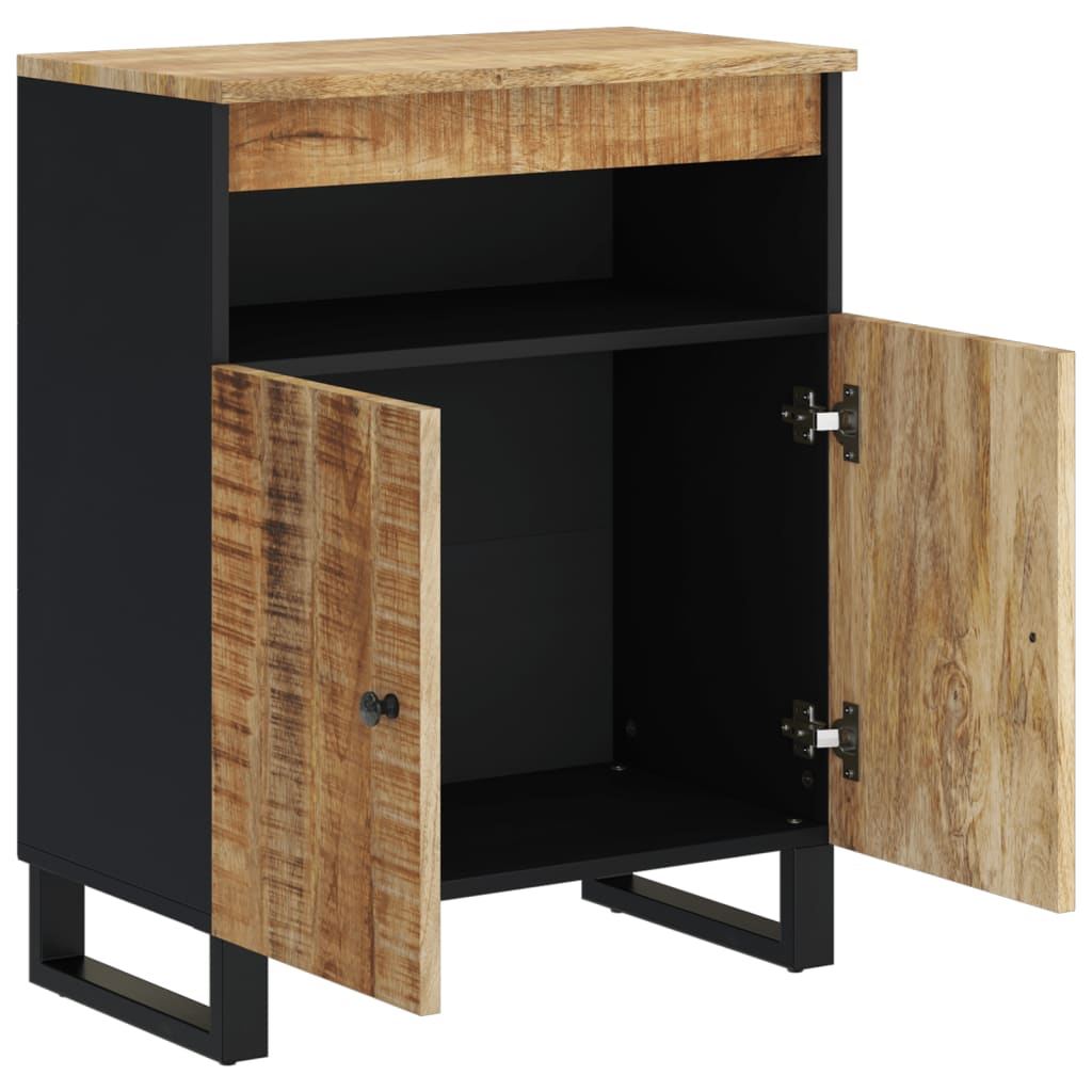 Skjenk Tre heltre mango med 2 dører 60x33x75 cm