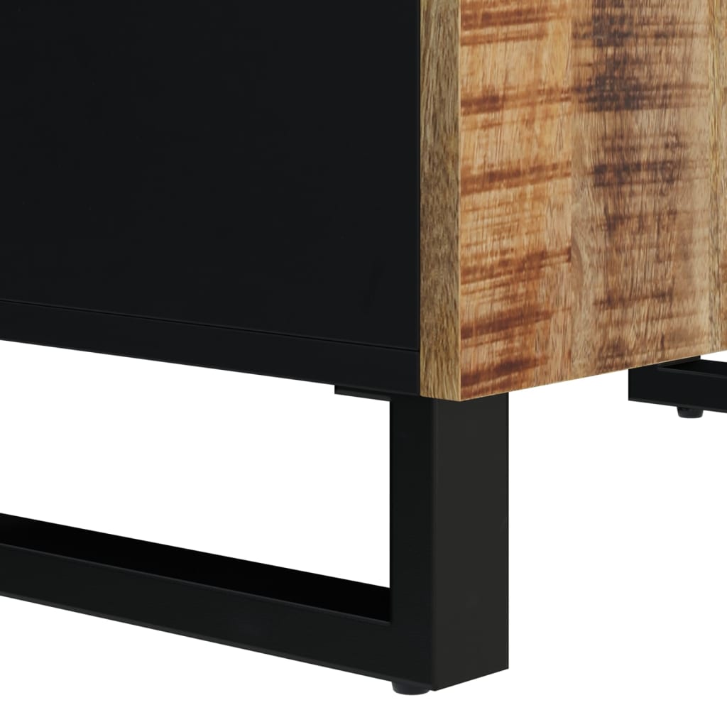 Skjenk Tre heltre mango med 2 dører 60x33x75 cm