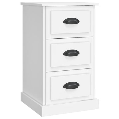 Nattbord Sengbord Hvit 39x39x67 cm