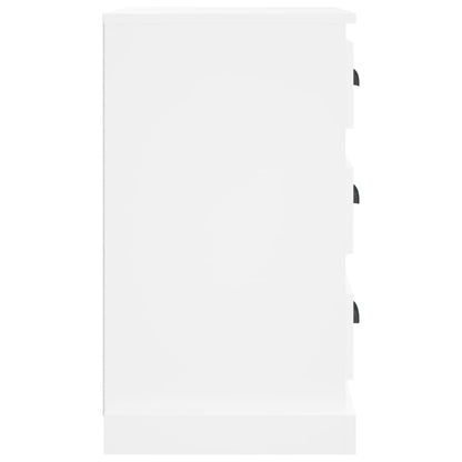 Nattbord Sengbord Hvit 39x39x67 cm