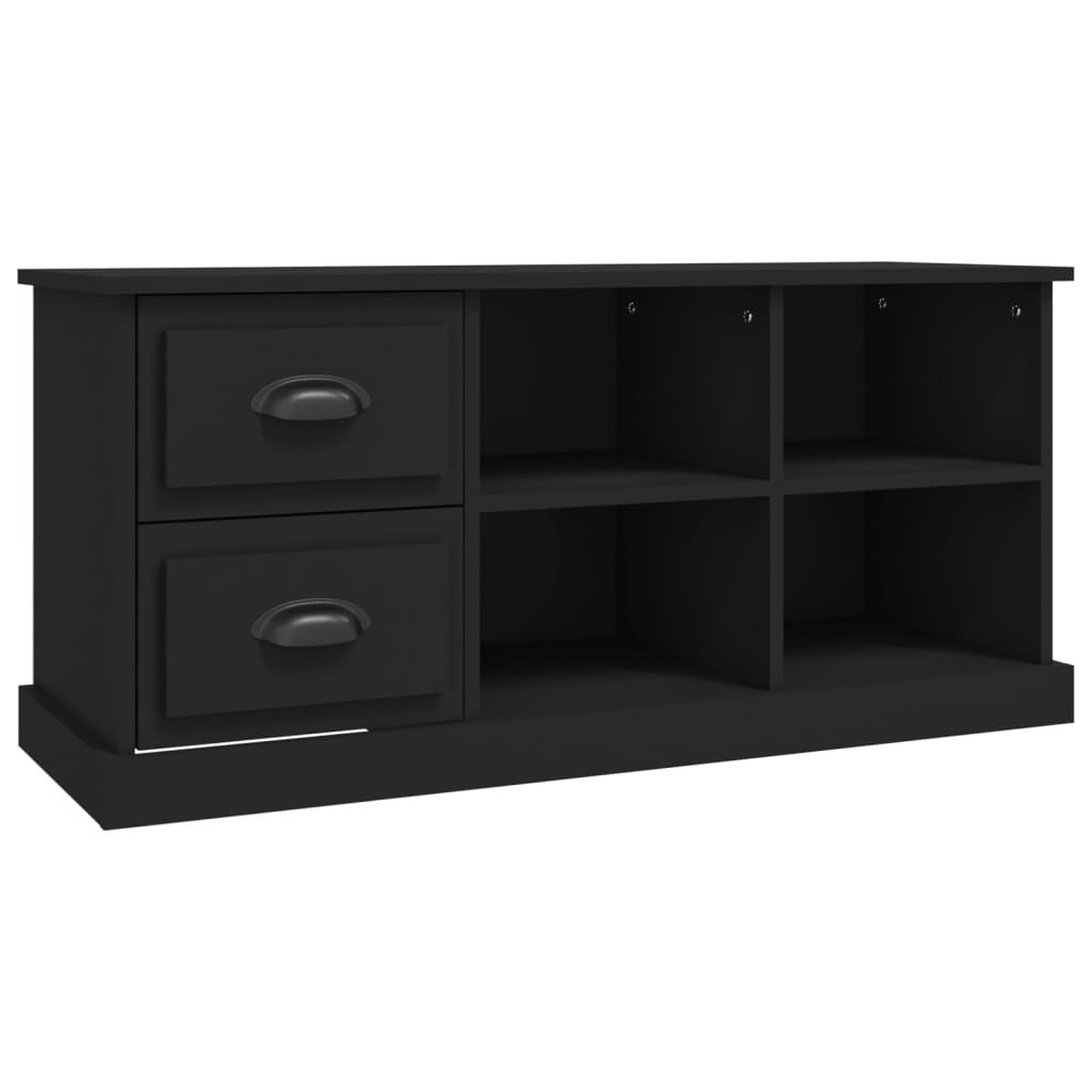 TV-Møbel Svart Tv-benk 102x35,5x47,5 cm