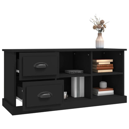 TV-Møbel Svart Tv-benk 102x35,5x47,5 cm