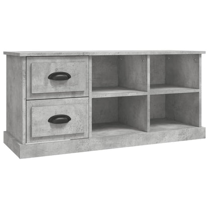 TV-Møbel Betonggrå TV-benk 102x35,5x47,5 cm