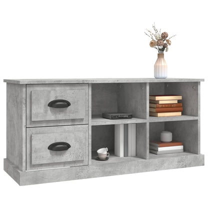 TV-Møbel Betonggrå TV-benk 102x35,5x47,5 cm