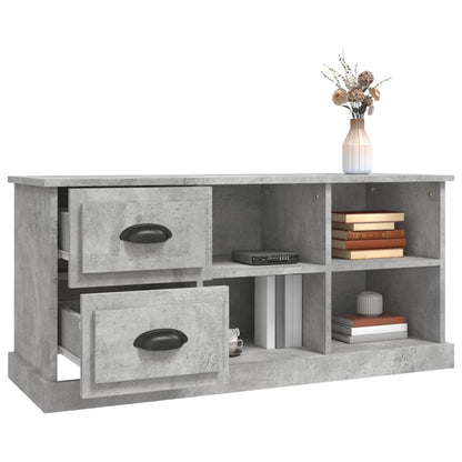 TV-Møbel Betonggrå TV-benk 102x35,5x47,5 cm
