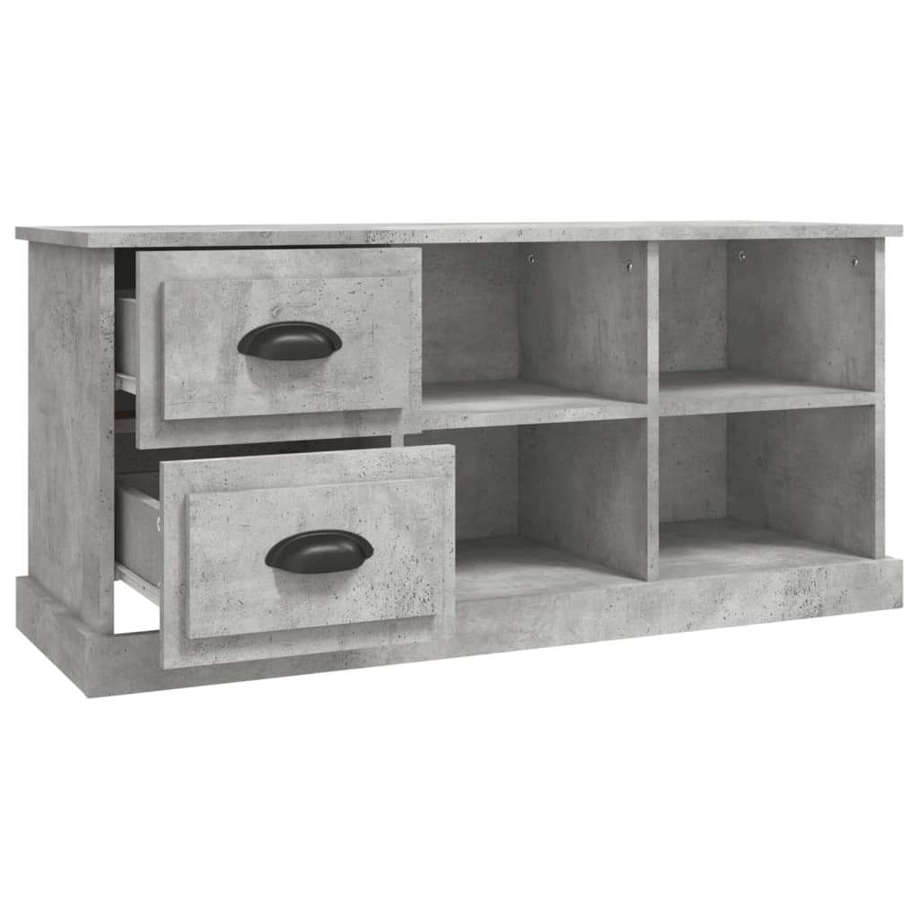 TV-Møbel Betonggrå TV-benk 102x35,5x47,5 cm