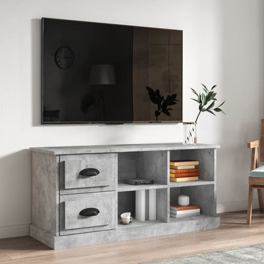 TV-Møbel Betonggrå TV-benk 102x35,5x47,5 cm