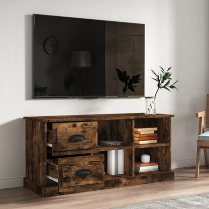 TV-Møbel Røkt Eik TV-benk 102x35,5x47,5 cm