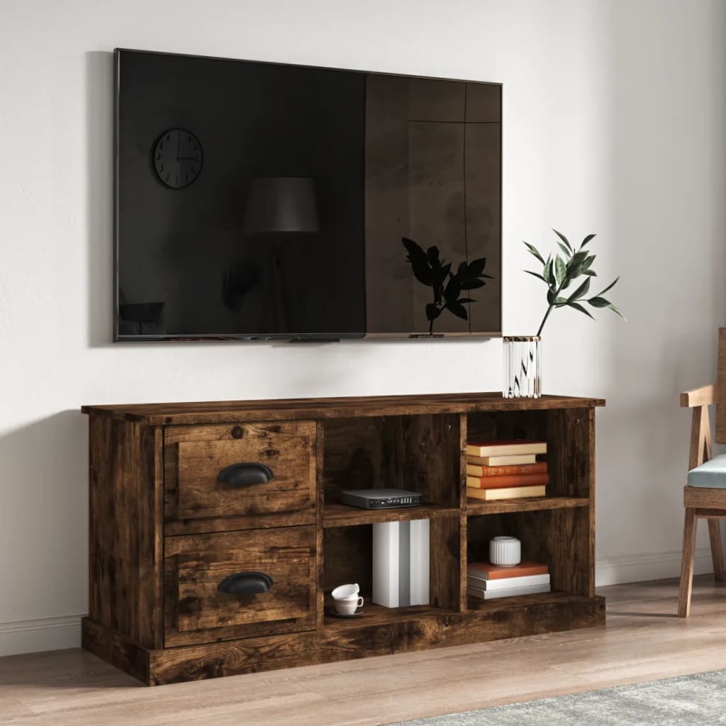 TV-Møbel Røkt Eik TV-benk 102x35,5x47,5 cm