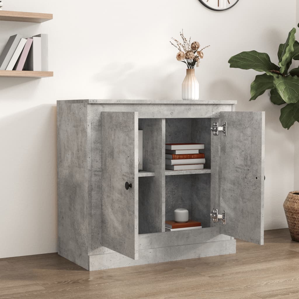 Skap Betonggrå 70x35,5x67,5 cm